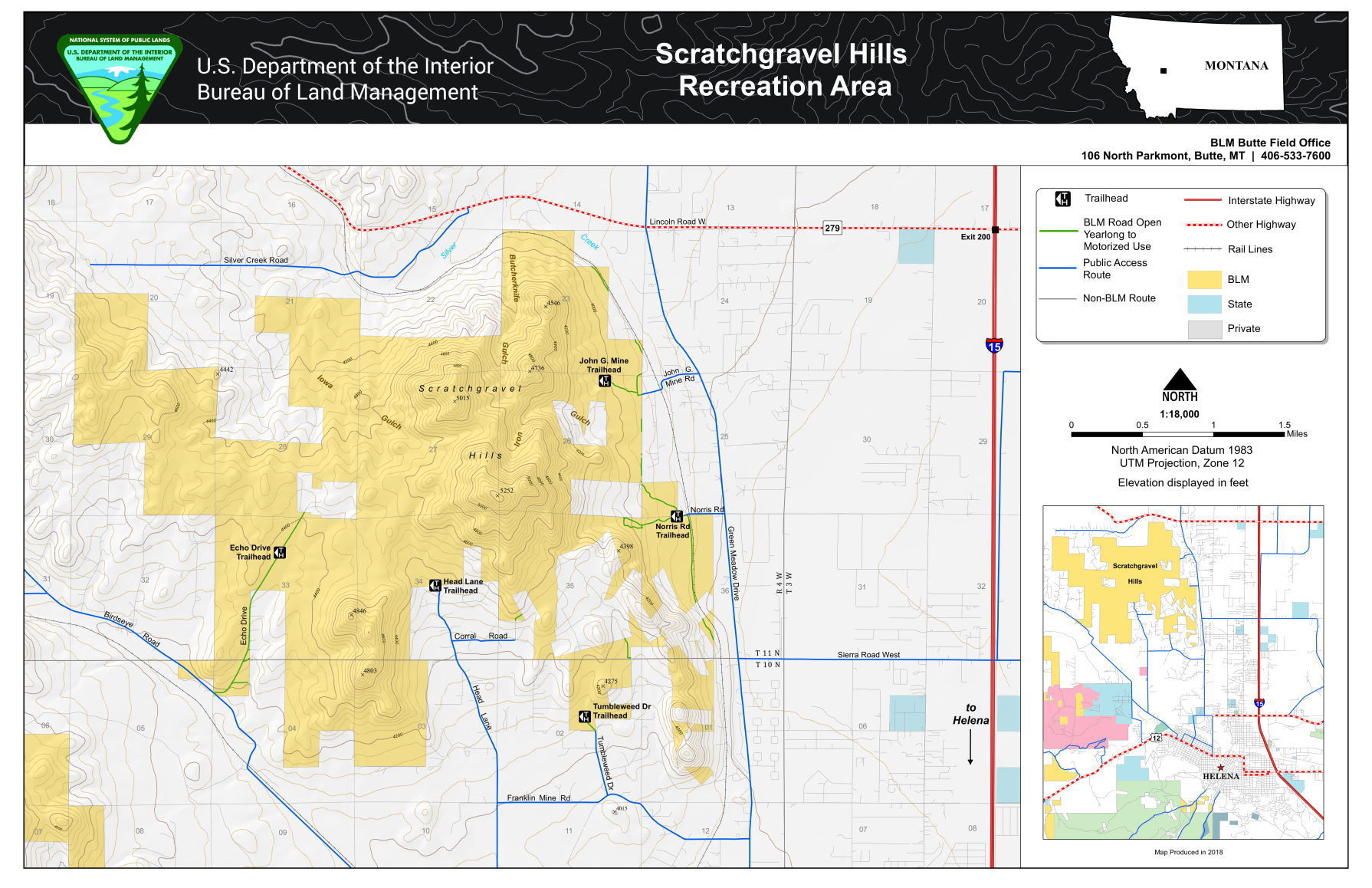 Scratchgravel Hills Map